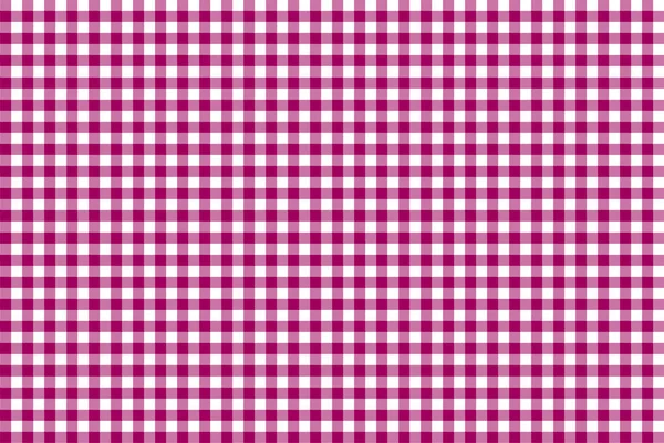 Rosafarbenes Gingham-Muster. Textur aus Rauten / Quadraten für - Karos, Tischdecken, Kleidung, Hemden, Kleider, Papier, Bettwäsche, Decken, Decken und andere textile Produkte. Vektor-Abbildung Folge 10 — Stockvektor