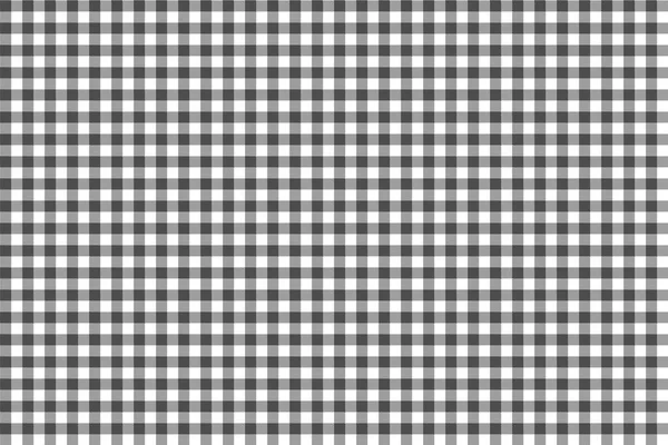 Modèle Gingham noir clair. Texture de losanges / carrés pour - plaid, nappes, vêtements, chemises, robes, papier, literie, couvertures, courtepointes et autres produits textiles. Illustration vectorielle SPE 10 — Image vectorielle