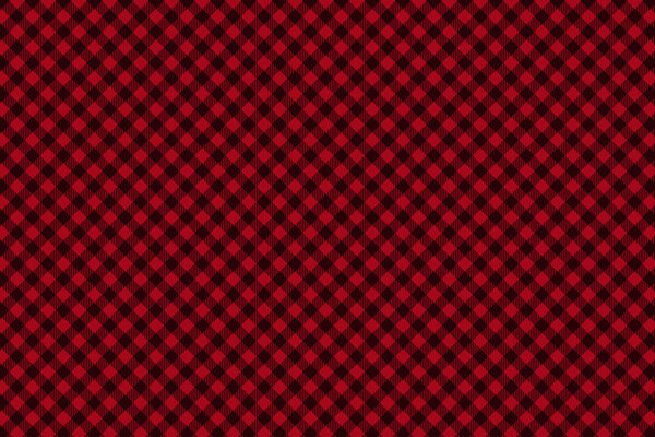Red Black Lumberjack plaid seamless pattern