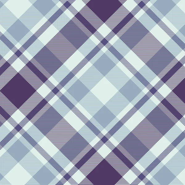 Tartan Pattern in purple and light blue. Texture for plaid, tablecloths, clothes, shirts, dresses, paper, bedding, blankets, quilts and other textile products. Vector illustration EPS 10 — Stock Vector