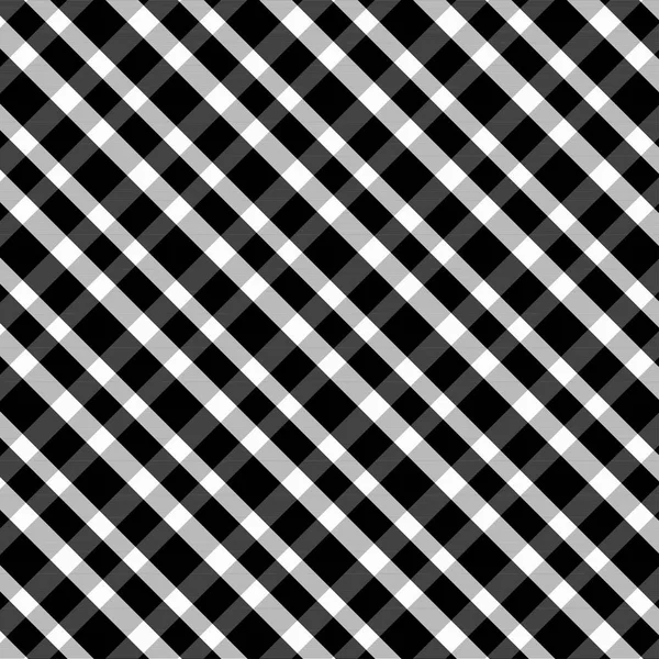 Modèle de tartan en blanc noir. Texture pour plaid, nappes, vêtements, chemises, robes, papier, literie, couvertures, courtepointes et autres produits textiles. Illustration vectorielle SPE 10 — Image vectorielle