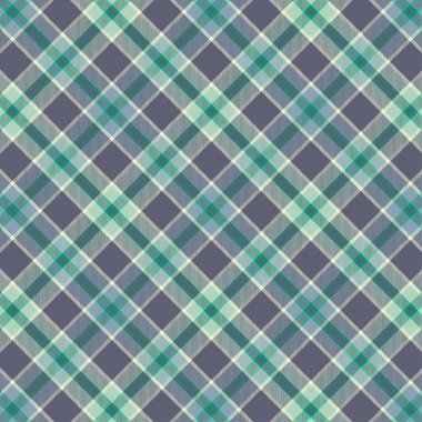 Menekşe ve Yeşil Tartan Desen . Ekose, masa örtüsü, giysi, gömlek, elbise, kağıt, yatak takımları, battaniyeler, yorgan ve diğer tekstil ürünleri için doku. Vektör illüstrasyon Eps 10