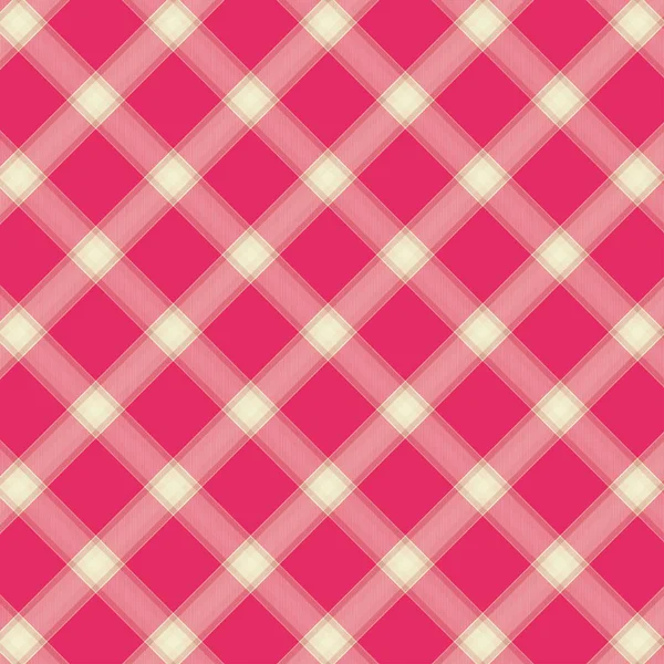 Padrão Tartan em Rosa e Amarelo. Textura para xadrez, toalhas de mesa, roupas, camisas, vestidos, papel, roupa de cama, cobertores, colchas e outros produtos têxteis. Ilustração vetorial EPS 10 —  Vetores de Stock