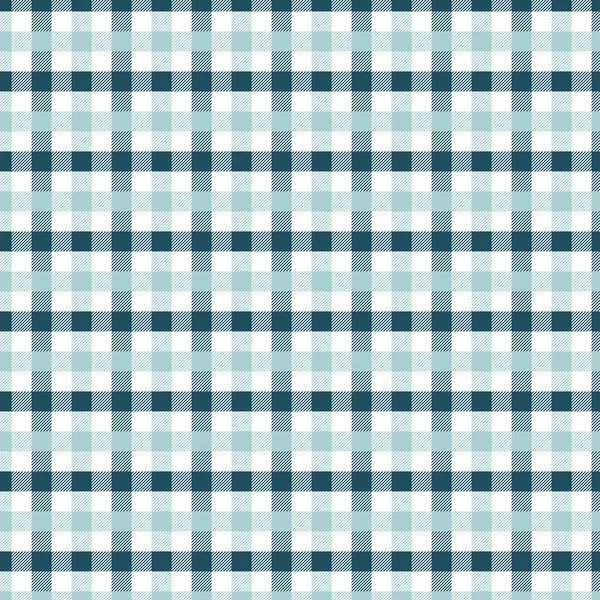 Világos kék és szürke Gingham mintát. Textúra a-Plaid, abroszok, ruházat, ingek, ruhák, papír, ágynemű, takaró, paplanok és egyéb textiltermékek. Vektoros illusztráció EPS 10 — Stock Vector