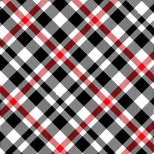 Tartan, Red and Black plaid pattern seamless.Texture for plaid, tablecloths, clothes, shirts, dresses, paper, bedding, blankets, quilts and other textile products. Vector illustration EPS 10 — Stock Vector