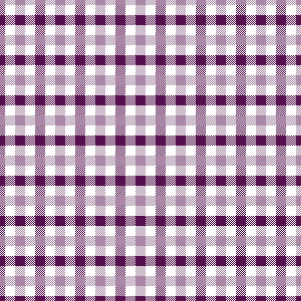 Dark Red and Light Red Gingham pattern. Texture from squares for - plaid, tablecloths, clothes, shirts, dresses, paper, bedding, blankets, quilts and other textile products. Vector illustration EPS 10 — Stock Vector
