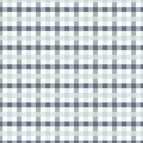 Világoskék Gingham mintát. Textúra a négyzetek-Plaid, abroszok, ruházat, ingek, ruhák, papír, ágynemű, takaró, paplanok és egyéb textiltermékek. Vektoros illusztráció EPS 10 — Stock Vector