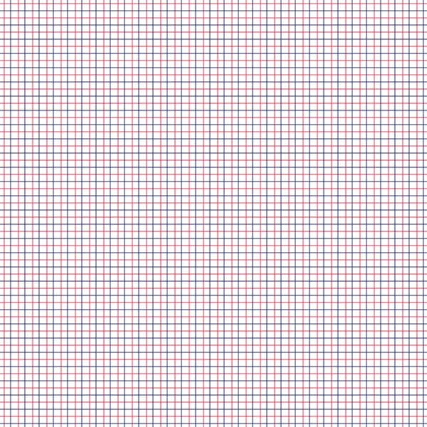 Patrón rojo y azul Tattersall Check. Camisa de hombre de tela textil de moda. Patrón de repetición de azulejos a cuadros . — Archivo Imágenes Vectoriales