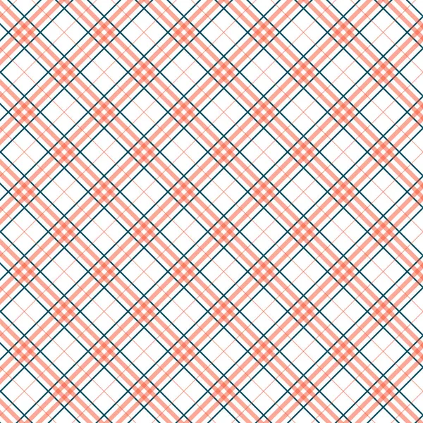 Tartan seamless orange and white pattern.Texture for plaid, tablecloths, clothes, shirts, dresses, paper, bedding, blankets, quilts and other textile products. Vector illustration EPS 10 — Stock Vector