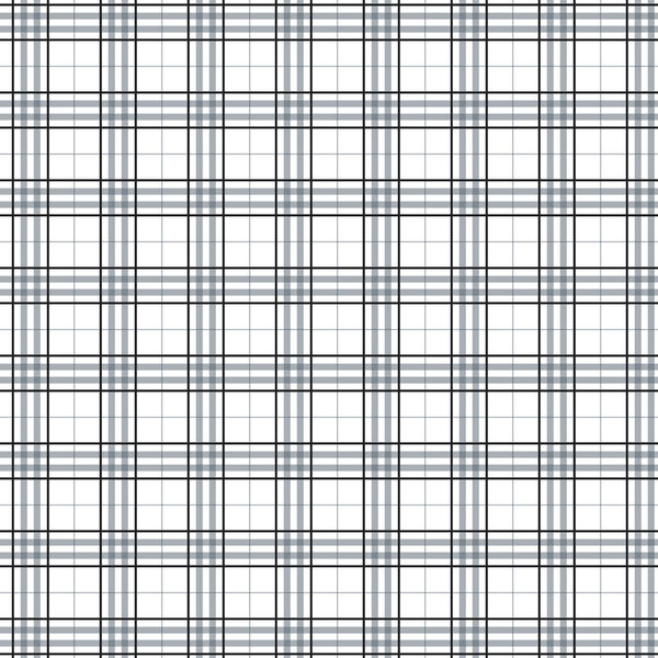 Tartan seamless black and white pattern.Texture for plaid, tablecloths, clothes, shirts, dresses, paper, bedding, blankets, quilts and other textile products. Vector illustration EPS 10