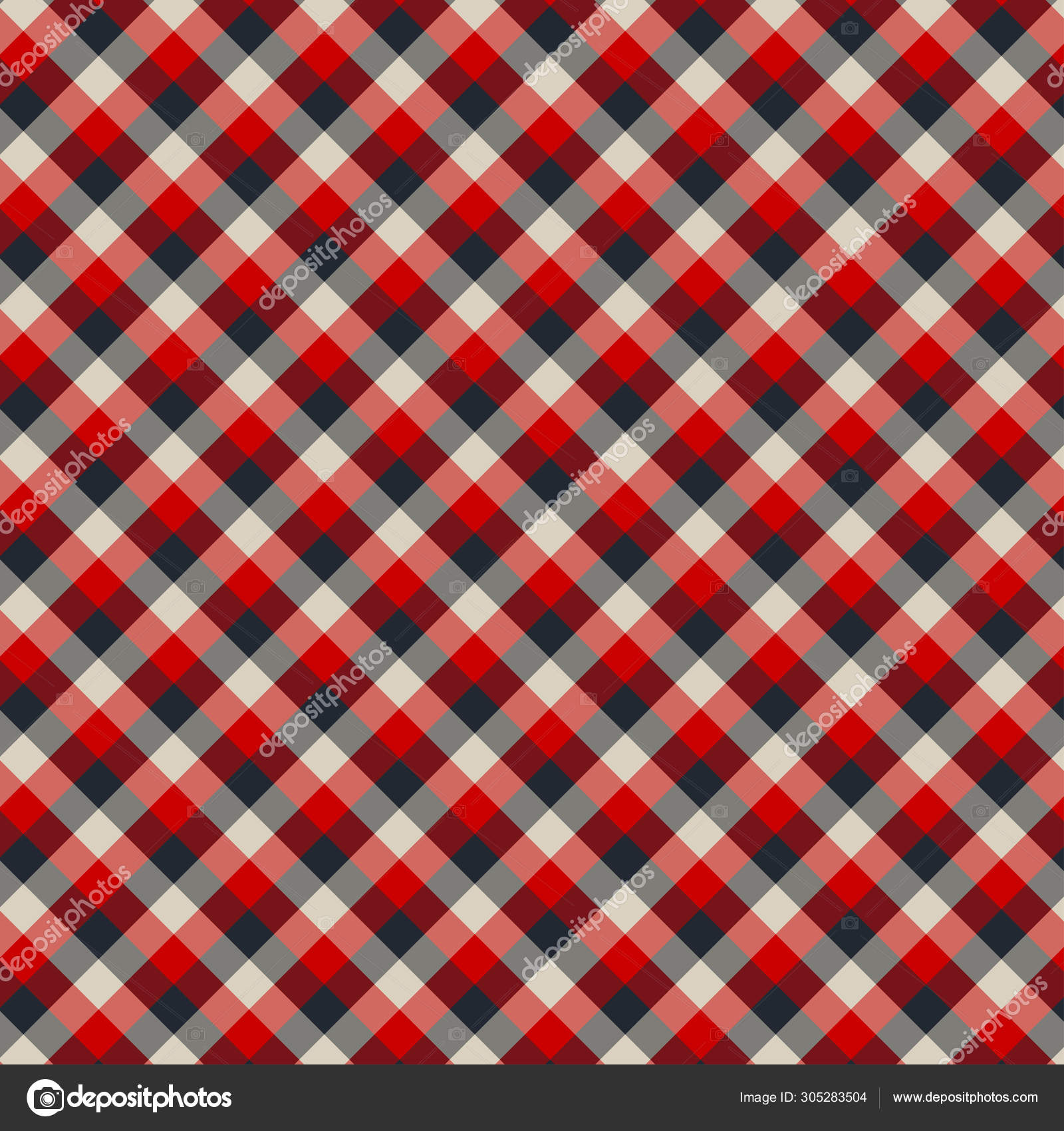 Conjunto de vetor de tecido sem costura têxtil xadrez xadrez fundo padrão  textura tartan
