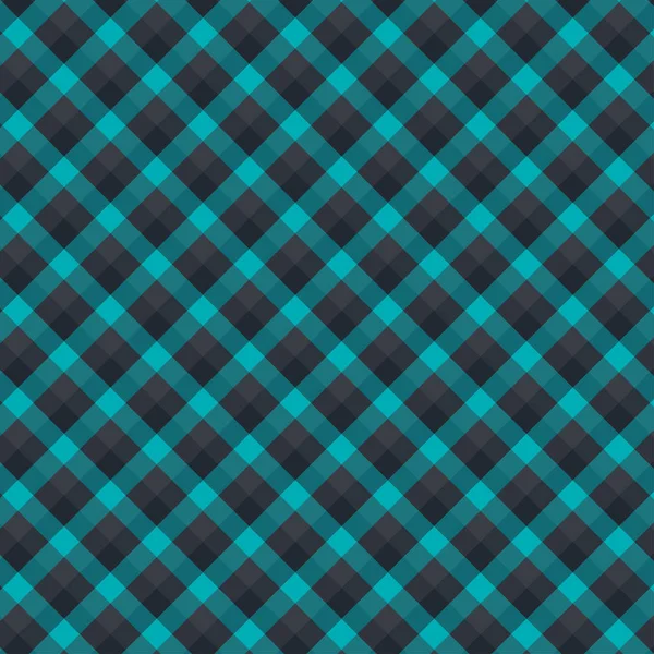 Gingham seamless forest and black pattern. Texture for plaid, tablecloths, clothes, shirts,dresses,paper,bedding,blankets,quilts and other textile products. Vector Illustration EPS 10 — Stock Vector