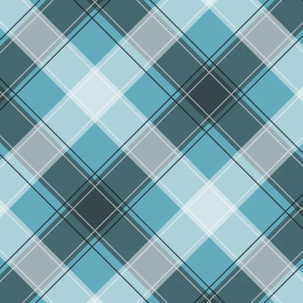 Light blue Gingham pattern. Texture from squares for - plaid, tablecloths, clothes, shirts, dresses, paper, bedding, blankets, quilts and other textile products. Vector illustration EPS 10 — Stock Vector