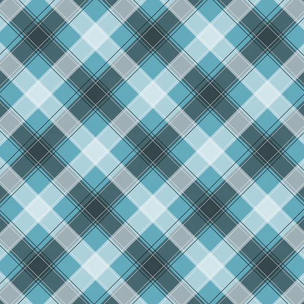 Padrão de Gingham azul claro. Textura de quadrados para xadrez, toalhas de mesa, roupas, camisas, vestidos, papel, roupa de cama, cobertores, colchas e outros produtos têxteis. Ilustração vetorial EPS 10 —  Vetores de Stock