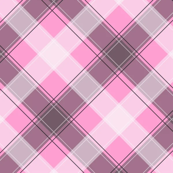 Padrão de Gingham roxo claro. Textura de quadrados para xadrez, toalhas de mesa, roupas, camisas, vestidos, papel, roupa de cama, cobertores, colchas e outros produtos têxteis. Ilustração vetorial EPS 10 —  Vetores de Stock