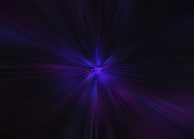 Parlayan parçacıklar ve çizgilerle ışık patlaması yıldızı. Güzel soyut ışınları arka plan.