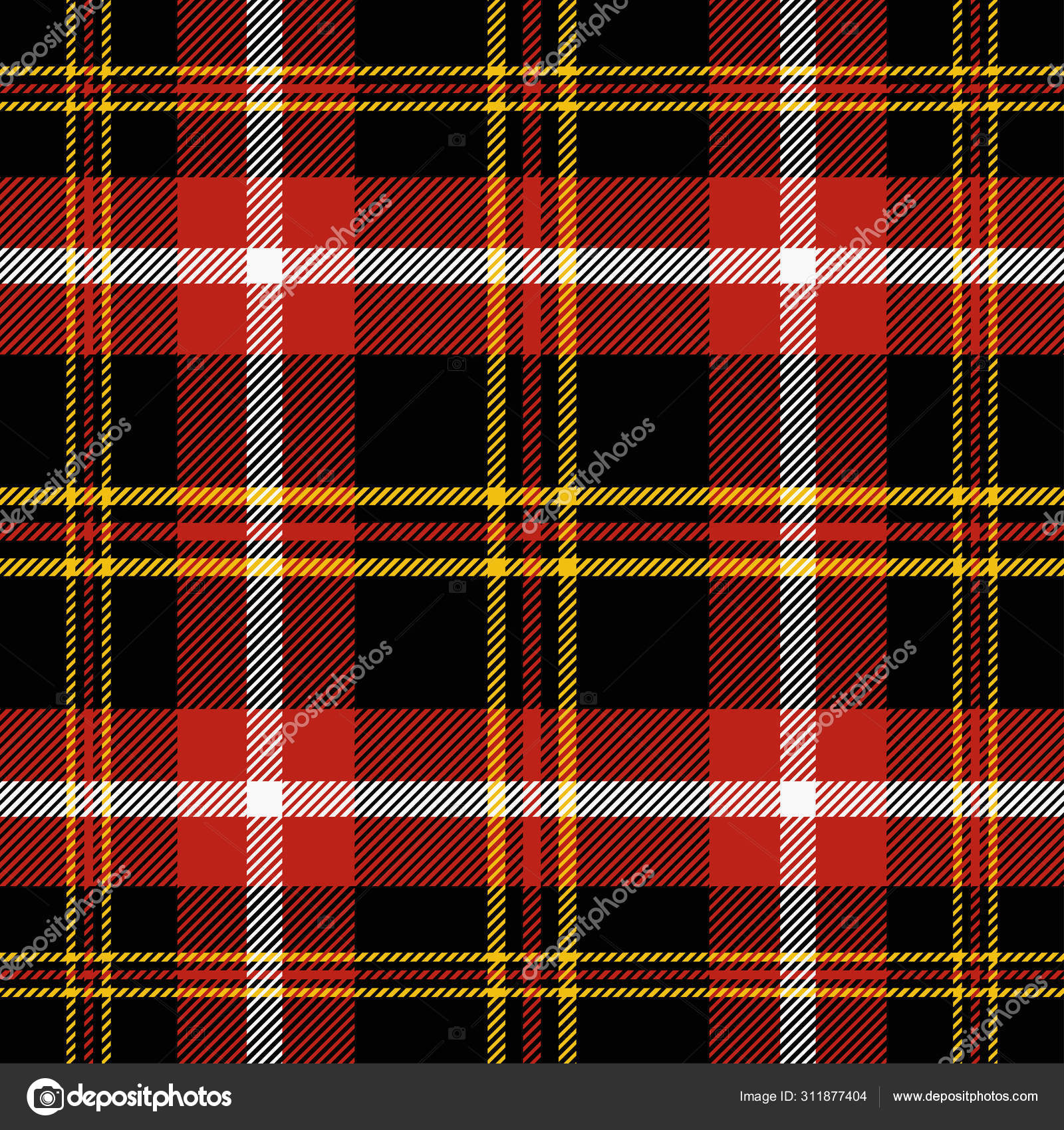 Padrão xadrez Tartan, Vermelho e Preto.Textura para xadrez, toalhas de  mesa, roupas, camisas, vestidos, papel, roupa de cama, cobertores, colchas  e outros produtos têxteis. Ilustração vetorial EPS 10 imagem vetorial de  Emkan©