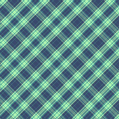 Mavi ve Yeşil Tartan Deseni.