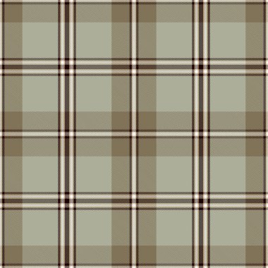 Kahverengi ve Gri Tartan Deseni.