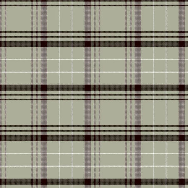 Padrão de Tartan em Brown e Gray . — Vetor de Stock