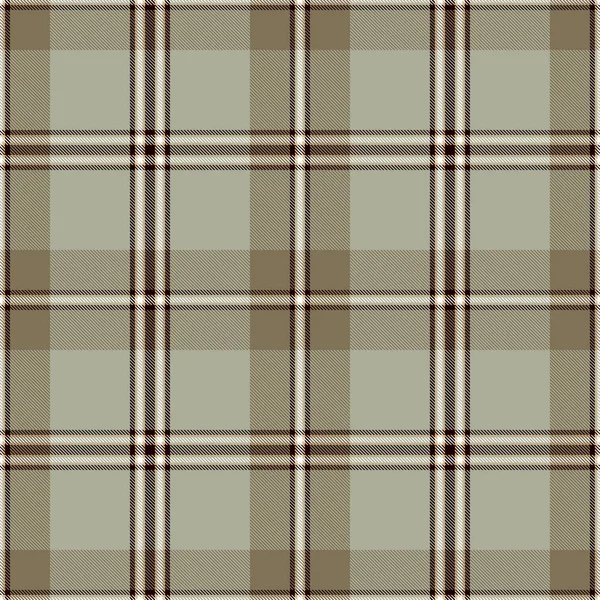 Modèle de tartan en brun et gris . — Image vectorielle