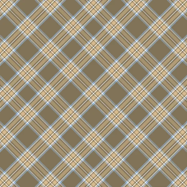 Kahverengi ve Mavi Tartan Deseni.