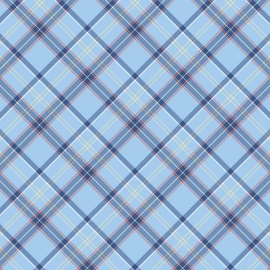 Tartan desenli arka plan. Ekose kumaş, masa örtüsü, kıyafet, gömlek, elbise, kağıt, yatak örtüsü, yorgan ve diğer tekstil ürünleri için kumaş. Vektör illüstrasyonu Eps 10