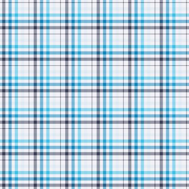 Tartan desenli arka plan. Ekose kumaş, masa örtüsü, kıyafet, gömlek, elbise, kağıt, yatak örtüsü, yorgan ve diğer tekstil ürünleri için kumaş. Vektör illüstrasyonu Eps 10
