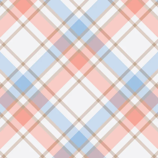 Padrão Xadrez Tartan Com Textura E Cor De Verão. Ilustração