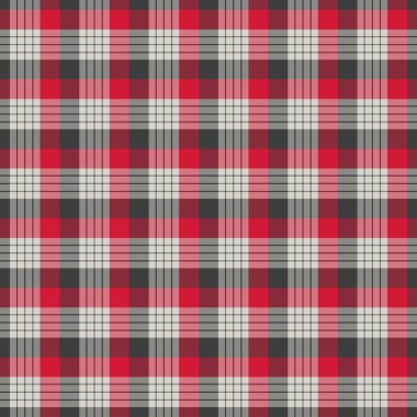 Tartan desenli arka plan. Ekose kumaş, masa örtüsü, kıyafet, gömlek, elbise, kağıt, yatak örtüsü, yorgan ve diğer tekstil ürünleri için kumaş. Vektör illüstrasyonu Eps 10