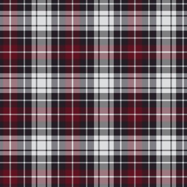 Tartan desenli arka plan. Ekose kumaş, masa örtüsü, kıyafet, gömlek, elbise, kağıt, yatak örtüsü, yorgan ve diğer tekstil ürünleri için kumaş. Vektör illüstrasyonu Eps 10