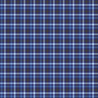 Tartan desenli arka plan. Ekose kumaş, masa örtüsü, kıyafet, gömlek, elbise, kağıt, yatak örtüsü, yorgan ve diğer tekstil ürünleri için kumaş. Vektör illüstrasyonu Eps 10
