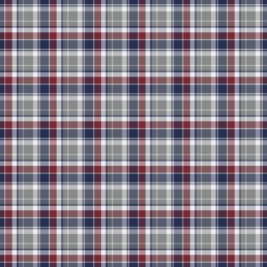 Tartan desenli arka plan. Ekose kumaş, masa örtüsü, kıyafet, gömlek, elbise, kağıt, yatak örtüsü, yorgan ve diğer tekstil ürünleri için kumaş. Vektör illüstrasyonu Eps 10