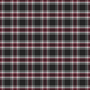 Tartan desenli arka plan. Ekose kumaş, masa örtüsü, kıyafet, gömlek, elbise, kağıt, yatak örtüsü, yorgan ve diğer tekstil ürünleri için kumaş. Vektör illüstrasyonu Eps 10