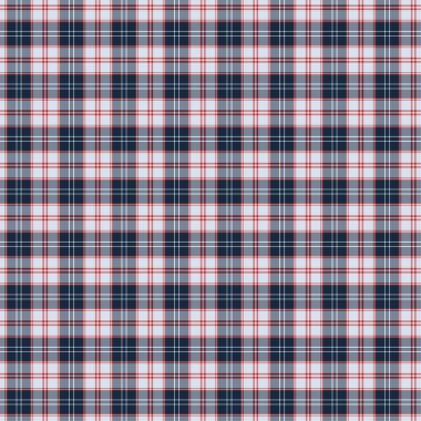 Tartan desenli arka plan. Ekose kumaş, masa örtüsü, kıyafet, gömlek, elbise, kağıt, yatak örtüsü, yorgan ve diğer tekstil ürünleri için kumaş. Vektör illüstrasyonu Eps 10