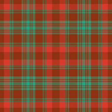 Tartan desenli arka plan. Ekose kumaş, masa örtüsü, kıyafet, gömlek, elbise, kağıt, yatak örtüsü, yorgan ve diğer tekstil ürünleri için kumaş. Vektör illüstrasyonu Eps 10