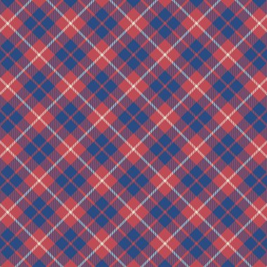 Tartan desenli arka plan. Ekose kumaş, masa örtüsü, kıyafet, gömlek, elbise, kağıt, yatak örtüsü, yorgan ve diğer tekstil ürünleri için kumaş. Vektör illüstrasyonu Eps 10