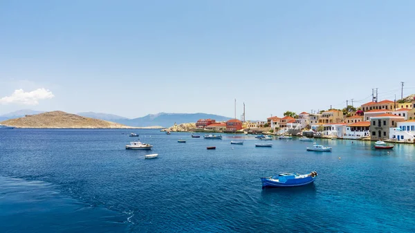 Vistas Isla Symi — Foto de Stock