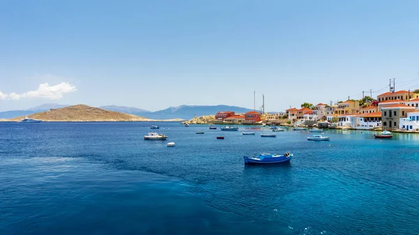 Vistas Isla Symi — Foto de Stock