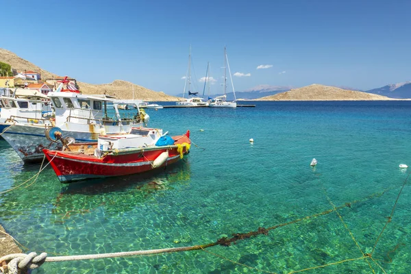 Vistas Isla Symi — Foto de Stock