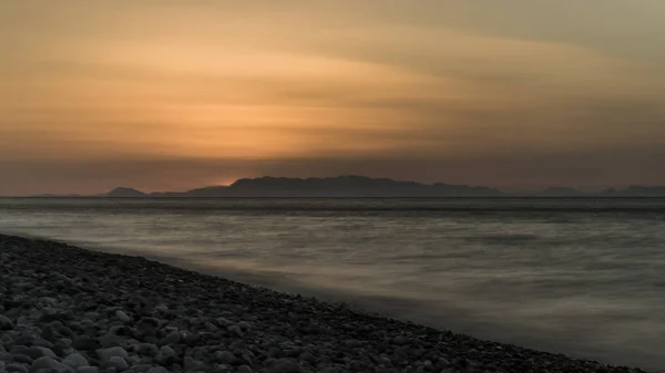 Турецкие Пляжи Свете Восхода Солнца — стоковое фото