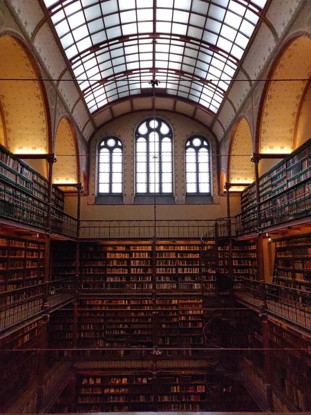 Rijksmuseum Biblioteca Ciudad Amsterdam — Stok fotoğraf