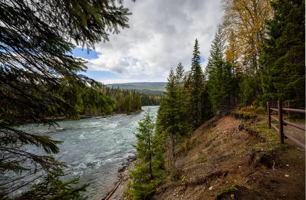 Bella Vista Sul Fiume Clearwater Baileys Chute — Foto Stock