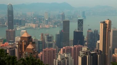 hong kong üzerinde alacakaranlık