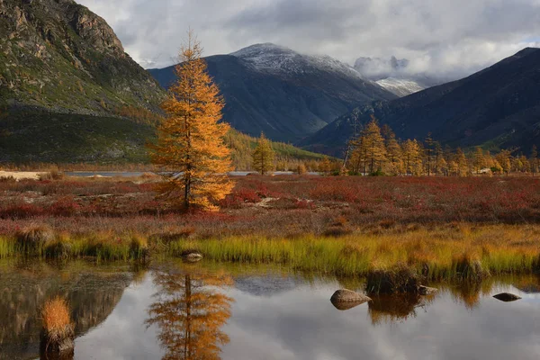 Regione Magadan Jack London Lake Kolyma Russia — Foto Stock