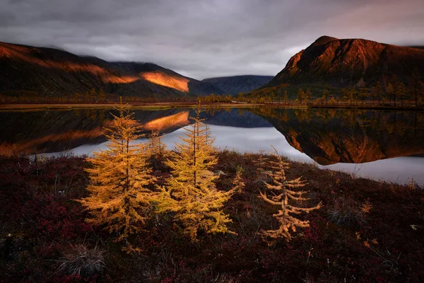 Magadan Regionu Kolyma Jack London Jezero — Stock fotografie