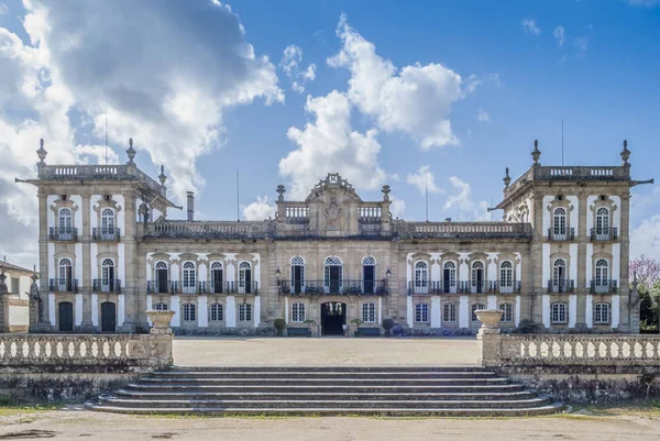 Monao Viana Castelo Portugal 2013 Brejoeira Palace Ligger Kommunen Mono Royaltyfria Stockfoton