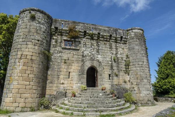 Château Villasobroso Dans Province Pontevedra Espagne — Photo