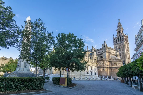 Sevilla Andalusien Spanien Juli 2017 Berömda Katedralen Sevilla Andalusien Spanien — Stockfoto