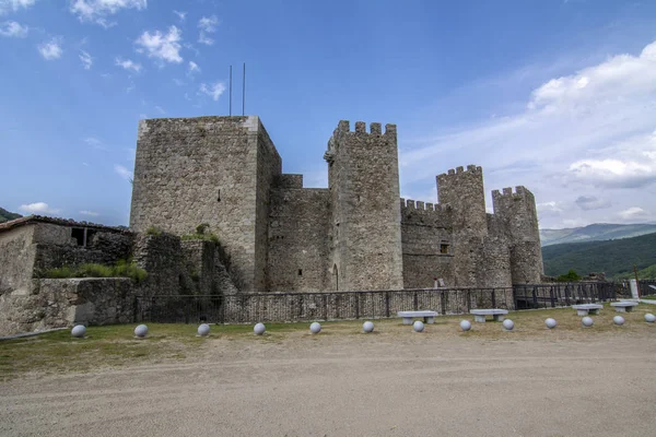 Montemayor Del Rio Salamanca España Mayo 2017 Castillo Del Paraíso — Foto de Stock